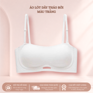 SecretVina Áo Lót Dây Tháo Rời Mặc Váy Trễ Vai Hai Dây Đa Kiểu Tiện Lợi