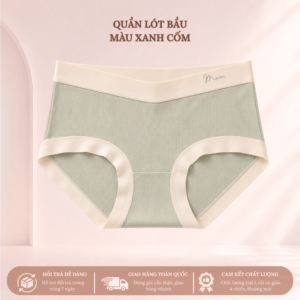 SecretVina Quần Lót Bầu Co Giãn 4 Chiều Mềm Mại Không Hằn Bụng Cho Mẹ Bầu