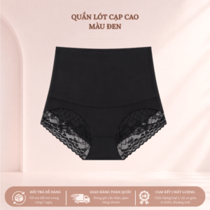 SecretVina Quần Lót Cạp Cao Ôm Bụng Nhẹ Che Bụng Dư Co Giãn Thoải Mái