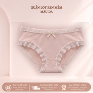 SecretVina Quần Lót Ren Nữ Mềm Mại Gợi Cảm Tinh Tế Không Cấn Không Ngứa