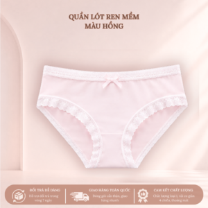 SecretVina Quần Lót Ren Nữ Mềm Mại Gợi Cảm Tinh Tế Không Cấn Không Ngứa