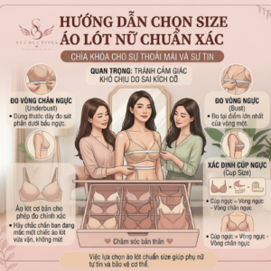 Áo Lót Nữ: Cách Chọn Chuẩn Cho Mọi Dáng Ngực Áo lót nữ