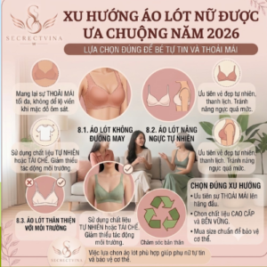 Áo Lót Nữ: Cách Chọn Chuẩn Cho Mọi Dáng Ngực Áo lót nữ