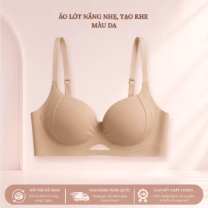 SecretVina Áo Lót Nâng Ngực Tự Nhiên Mút Mỏng Tôn Dáng Không Gọng Không Gò Bó