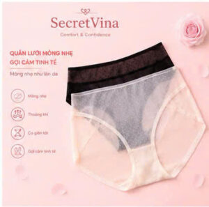 Quần Lót Nữ Cotton Cạp Cao SecretVina – Lựa Chọn Hoàn Hảo Cho Sự Thoải Mái